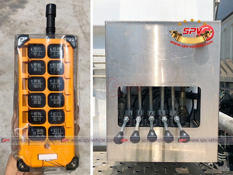 5 CBM Kitchen Waste Disposal Truck Sinotruk HOWO - Controller 5 CBM Kitchen Waste Disposal Truck Sinotruk HOWO - Controller